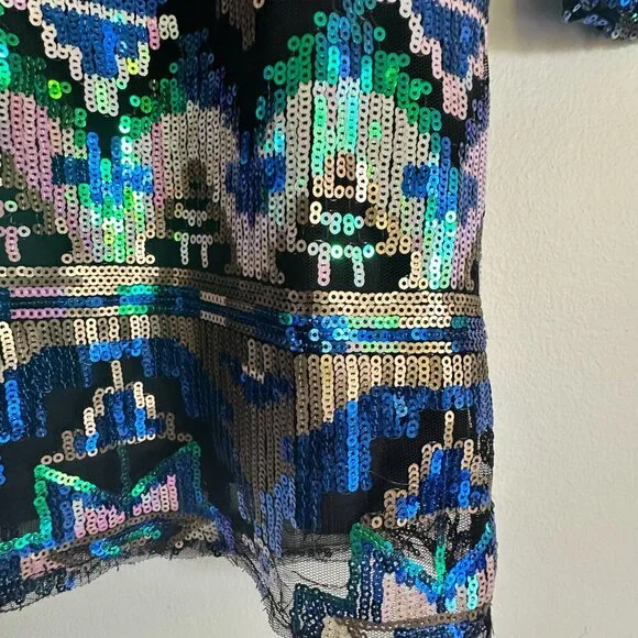 Gorgeous Sparkly Mini Dress by Zara - Picture 9 of 13